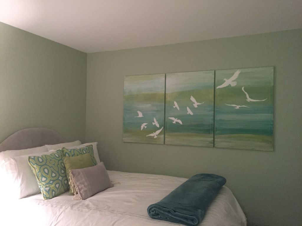 Bedroom Makeover with Canvas